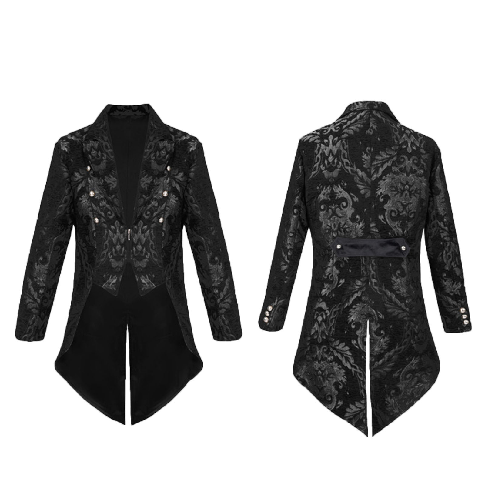 중세 남성 테일코트 스팀펑크 빈티지 수트 고딕 의상 할 - Men'S Medieval Formal Wear 리뷰 및 가격