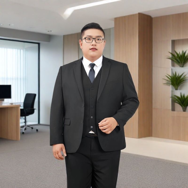 남성 플러스 사이즈 정장 세트, 큰 사이즈 비즈니스 블 - Men'S Formal Wear Big And Tall 리뷰 및 가격