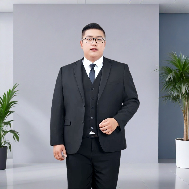 남성 플러스 사이즈 정장 세트, 큰 사이즈 비즈니스 블 - Men'S Formal Wear Big And Tall 리뷰 및 가격