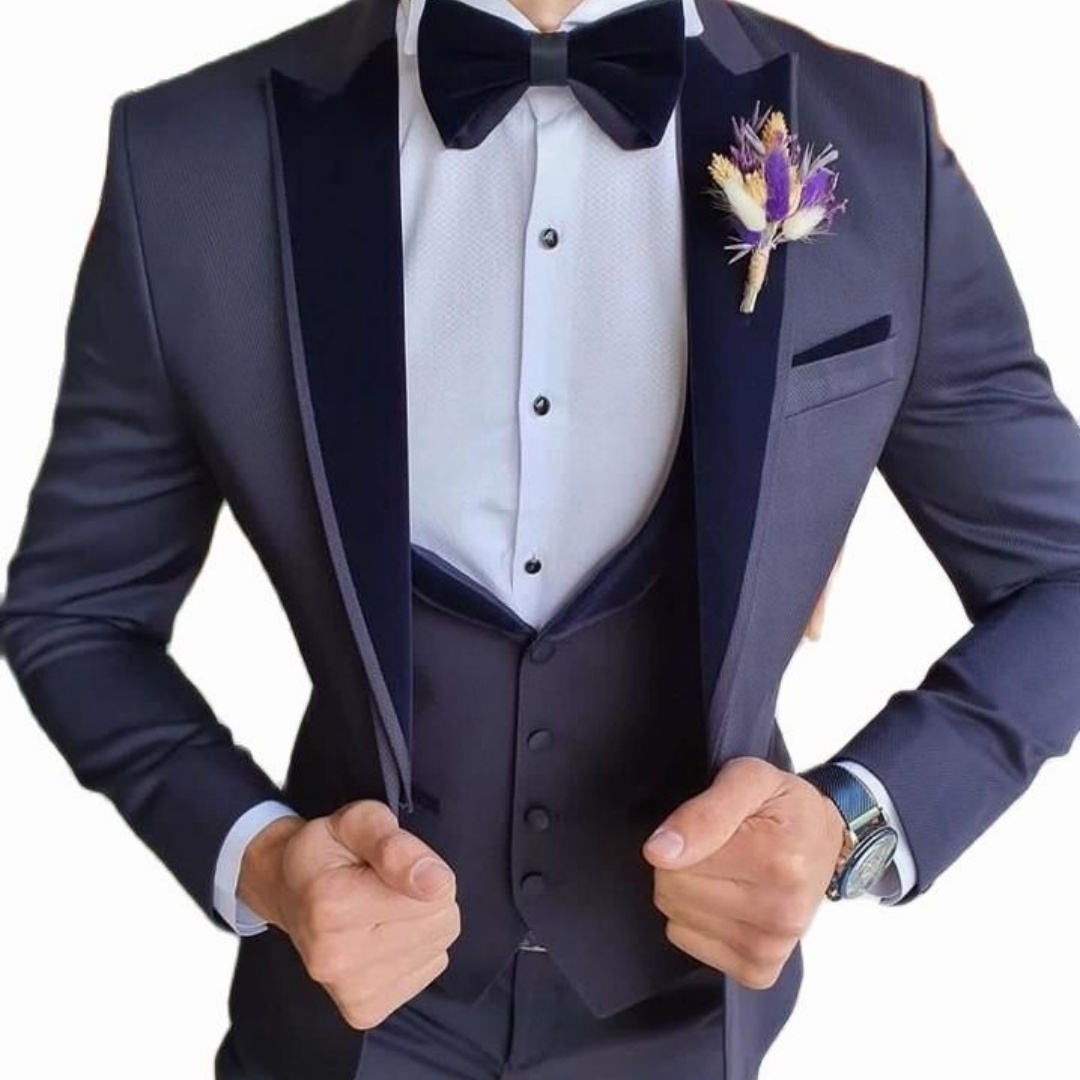 3피스 슬림핏 맞춤 남성 턱시도 패션 신랑 예복 웨딩  - Men'S Formal Wear Not Suit 리뷰 및 가격